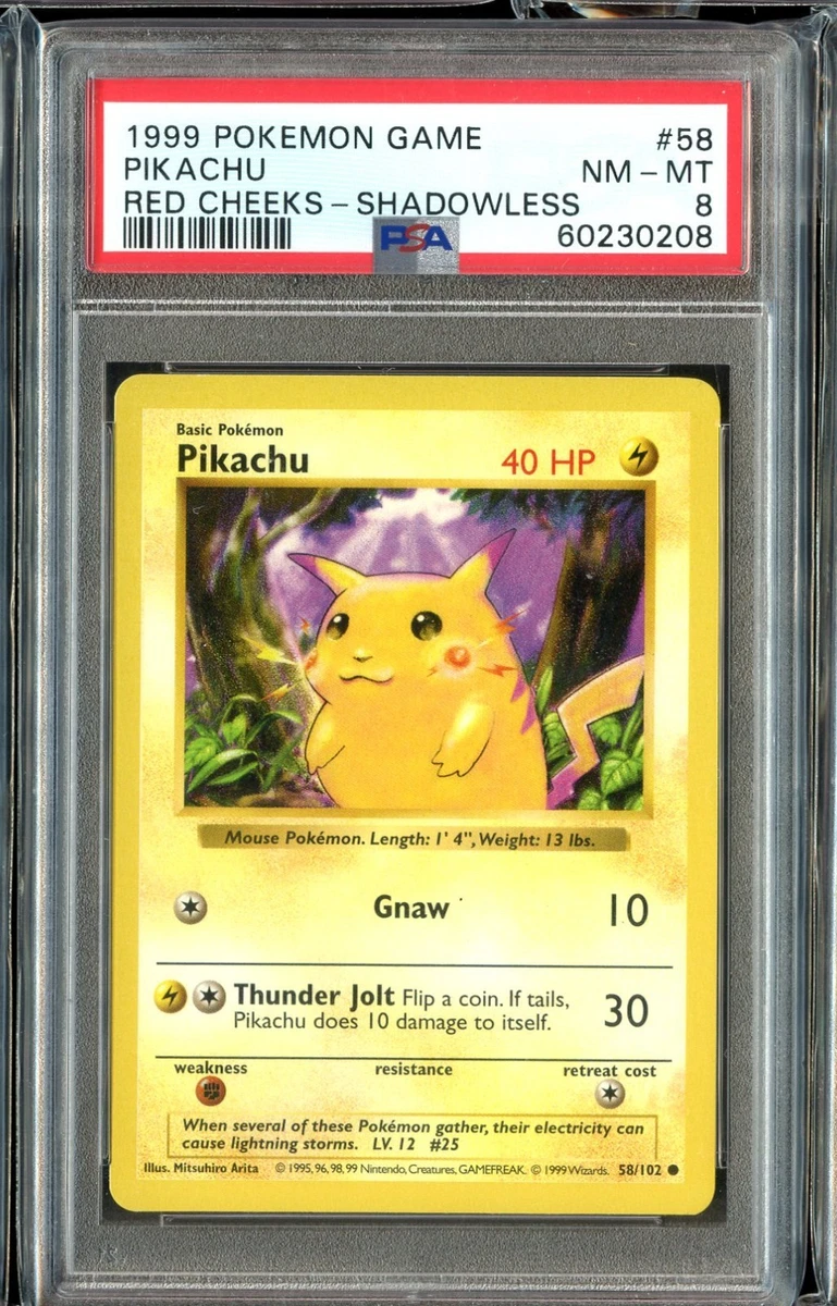 Pikachu Pokémon TCG Professional Sports Authenticator (PSA) Grade