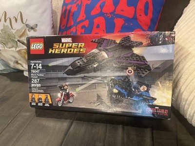 Lego Marvel Super Heroes Black Panther Pursuit (76047) NEW Open 100% Complete