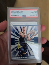 2025 ASCC Asia Convention Paige Bueckers RC /99 WNBA #19 Dallas Wings PSA 10 Gem