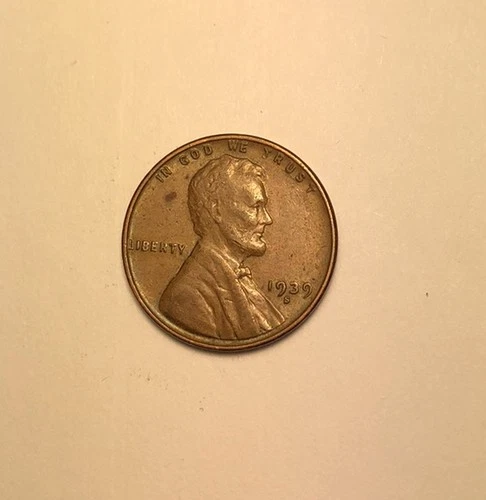 1939-S Lincoln Wheat Cent — photo from the most recent tracked eBay sale