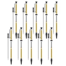 10 Pcs Pen Kits for Wood Turning 7mm Slimline Pen Twist Kit with Refill8369