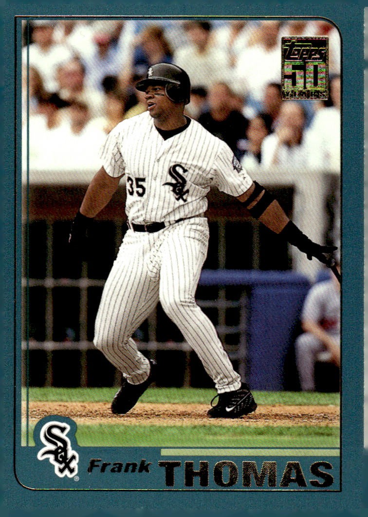 2001 Topps #240 Frank Thomas Home Team Advantage