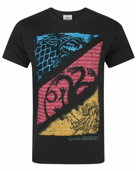 Game Of Thrones House Stark, House Targaryen, House Lannister MäNner Klein Kurzä-image