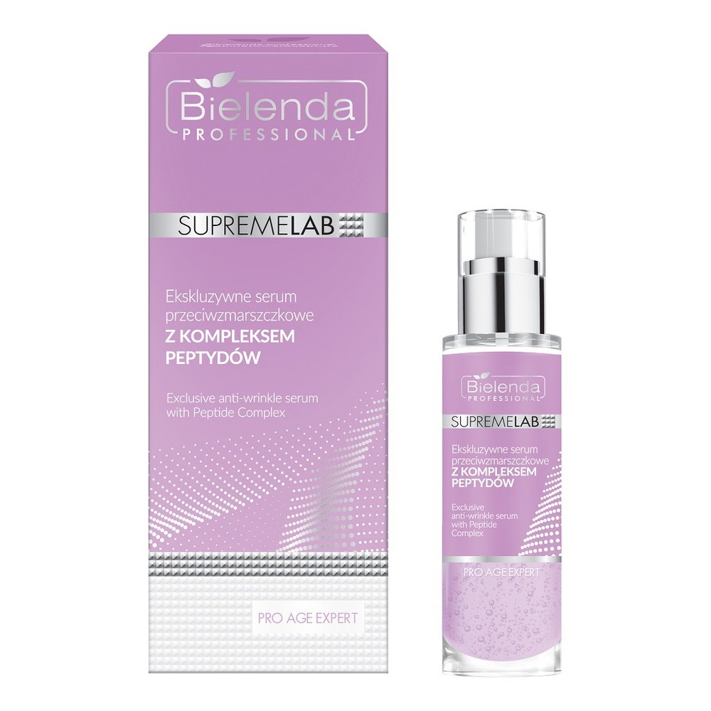 Bielenda Supremelab Exclusive Anti-Wrinkle Face Serum with Peptide Complex 30g - Image 4