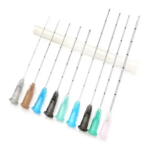 10/20/50Pcs Various Size Micro Blunt-Tip Puncture Cannula for Fillers 18~30G image 7