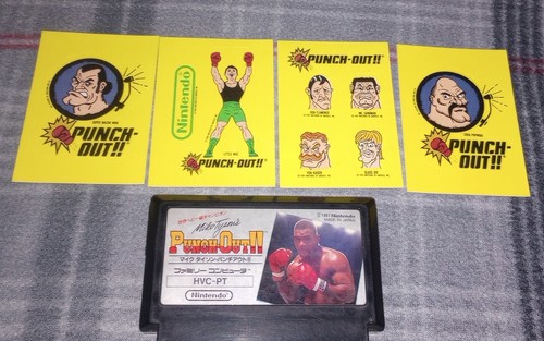 Mike Tyson Punch Out!! Nes Replacement Game Label Sticker Precut