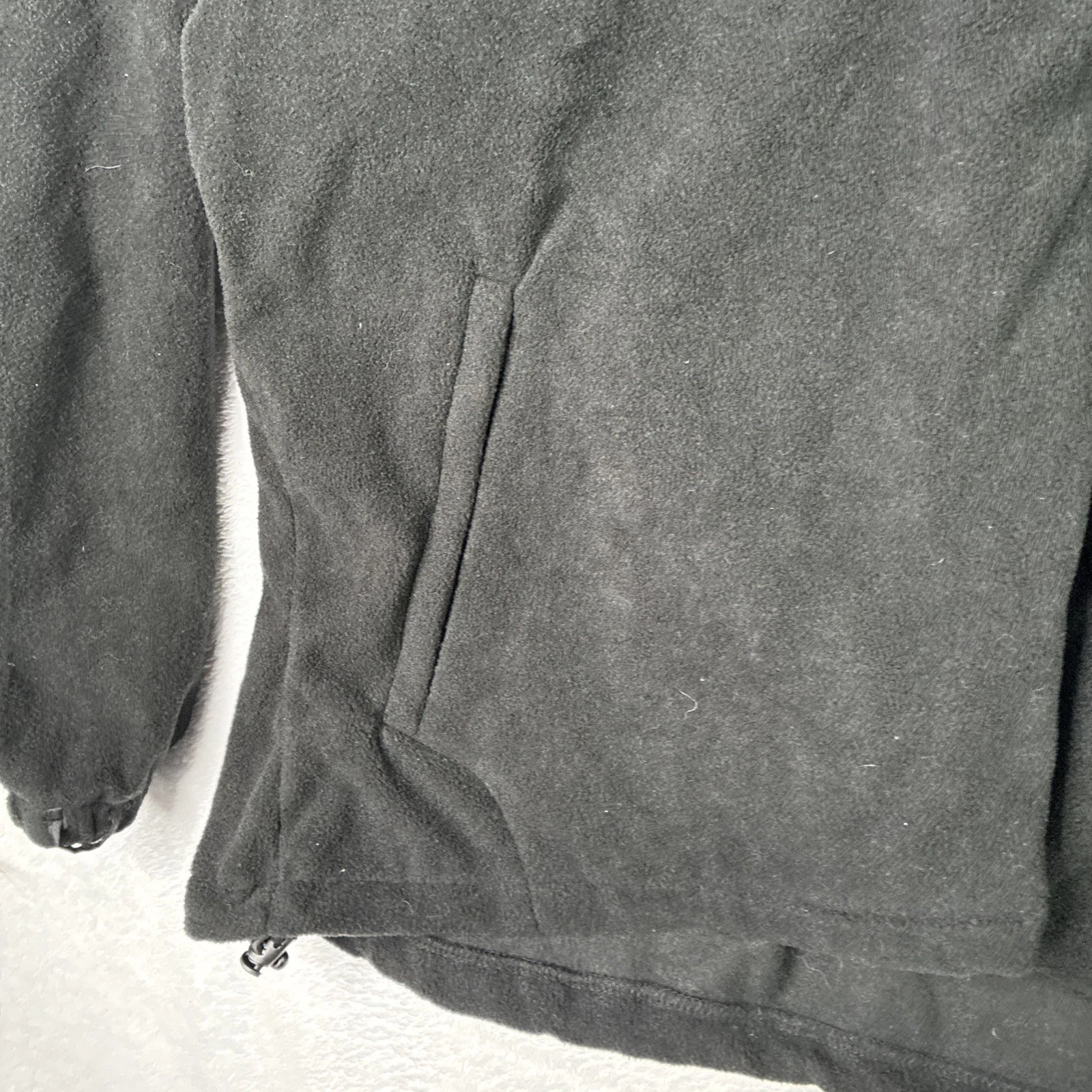 Radwear Radians Fleece Jacket Mens Large Black Full Zip Workwear Outdoor - product detail image 5