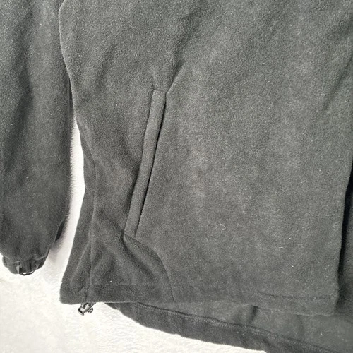 Radwear Radians Fleece Jacket Mens Large Black Full Zip Workwear Outdoor image 5
