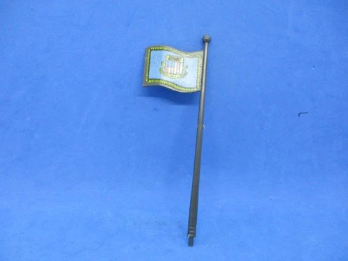 GI Joe 1983 Headquarters Command Center Parts - Flag & Pole - Hasbro