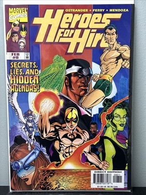 Heroes For Hire #8 February 1998 Marvel Comics Ostrander Ferry Mendoza 