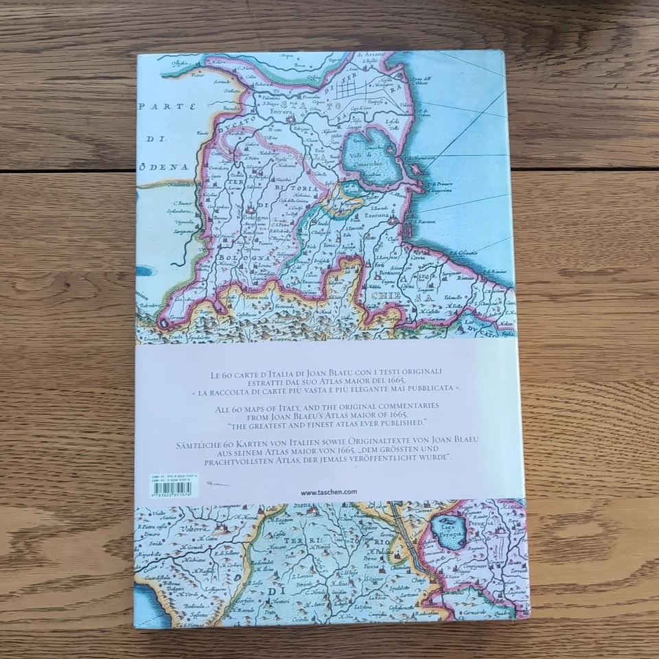 Italia: Atlas Maior of 1665 Taschen Hardcover NEW & SEALED - Image 2 of 2