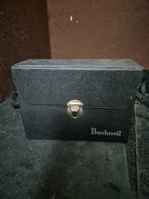 VINTAGE BUSHNELL LEATHER CASE FOR BINOCULARS WITH STRAP 7.25" X 6"