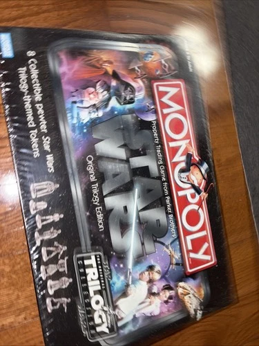 Monopoly Star Wars Original Trilogy Edition Board Game 2004 Vintage Sealed New