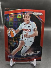 2025 Panini Prizm WNBA EMILY ENGSTLER #84 RED PANDORA /199 SP Mystics