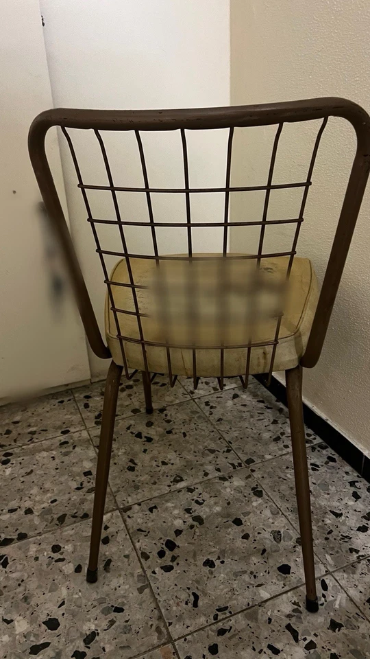 4 Diner Stühle Retro Metall aus USA - Bild 2 von 2