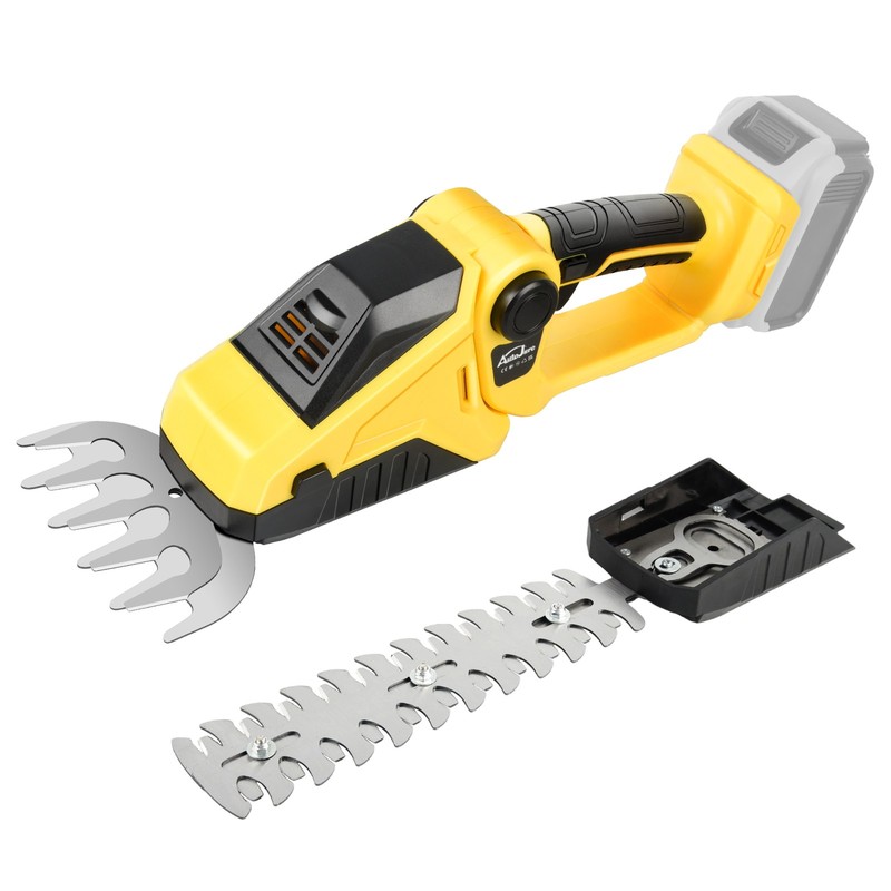 2-in-1 Cordless Hedge Shrubbery Trimmer Grass Shear For DeWALT 20V MAX Battery