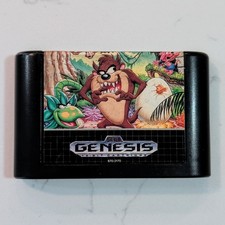 Taz-Mania (Sega Genesis, 1992) Cartridge Only Tested Working Authentic