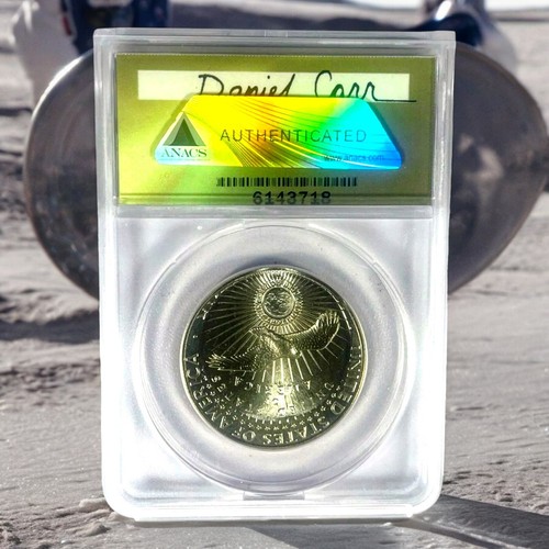 Ficha 2019-D ANACS MS69 Dan Carr Moonlight como nueva casa abierta O/S en 2019-P Kennedy - Imagen 2 de 6