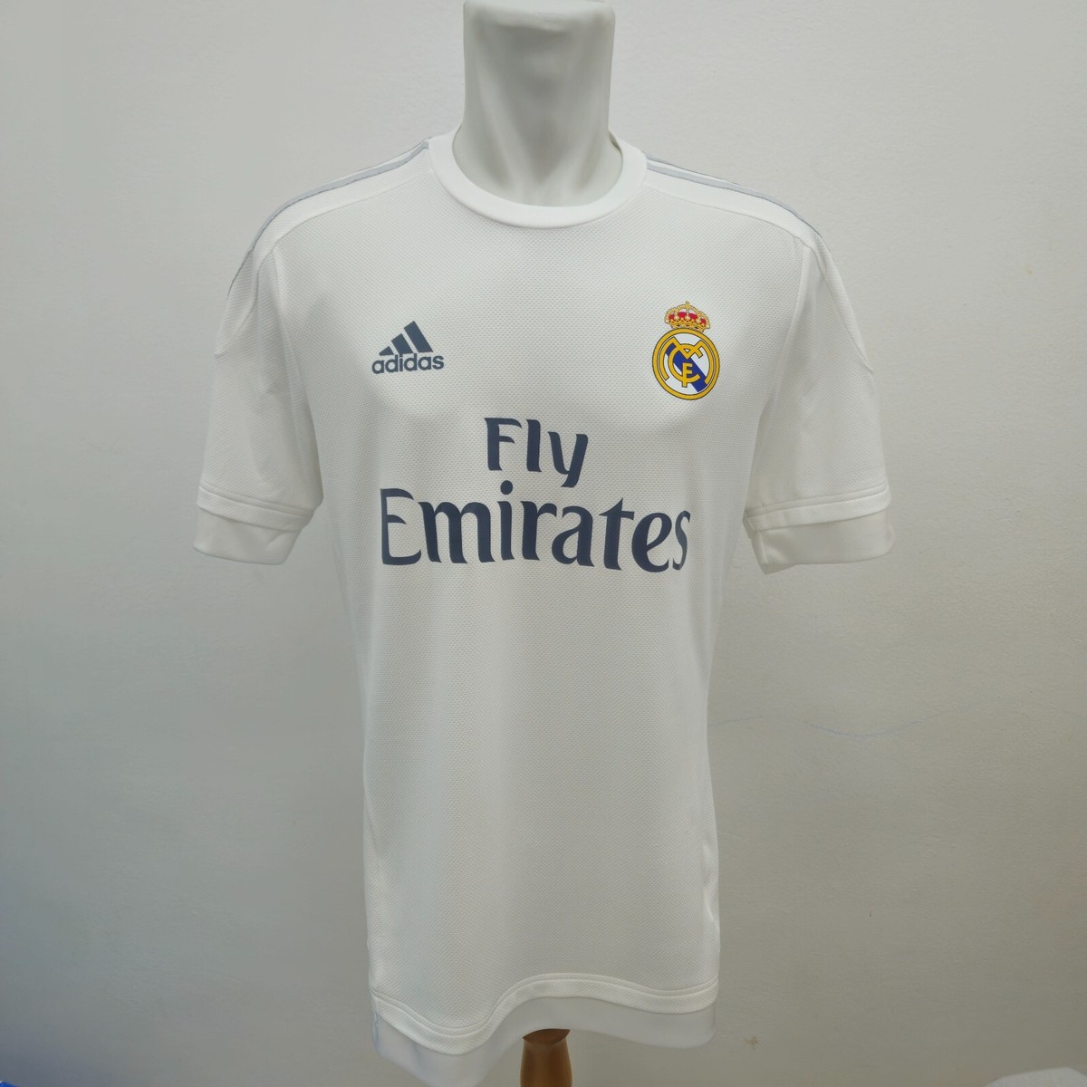Real Madrid Home 2015 2016 Adizero Player Version LARGE Authentic