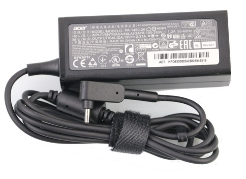 Genuine Acer Spin 5 SP513 SP513-52N-54SF AC Adapter Charger 19V 2.37A 45W Power - Picture 2 of 6