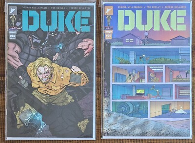 Image Comics Duke #2 Cover A Tom Reilly & Duke #3 Cover C Tyler Boss