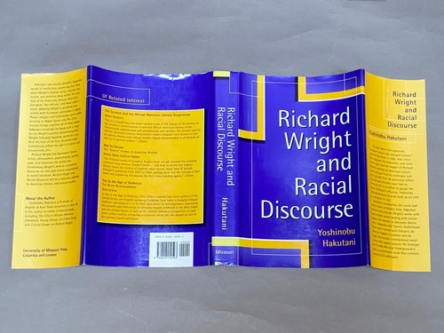 RICHARD WRIGHT & RACIAL DISCOURSE - Yoshinobu Hakutani [1996 1st Ed[ HB with d/j - Picture 11 of 24