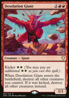 Magic the Gathering MTG Desolation Giant (91) Commander Anthology 2018   LP
