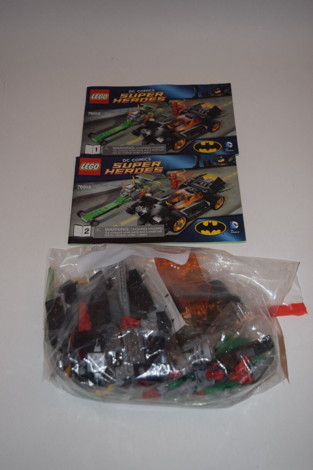LEGO Super Heroes BATMAN: THE RIDDLER CHASE (Set 76012)100% Complete OO18