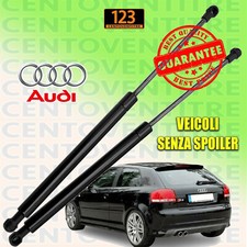 Molle a Gas Cofano Portellone Bagagli AUDI A3 2003>2012  SENZA SPOILER