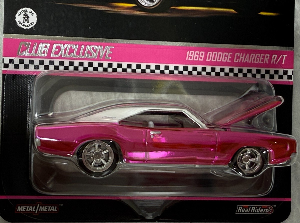 ホットウィール RLC ダッジ チャージャー ピンク 2025 Hot Wheels RLC Exclusive 1969 Dodge Charger R/T PINK
