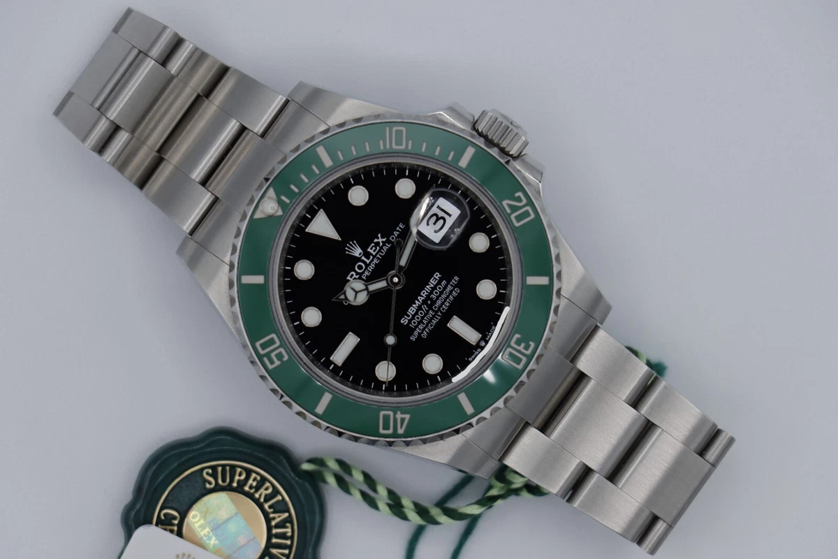 Rolex Submariner 126610LV “Starbucks” Green Bezel Black Dial 41mm Box &  Papers – Estate Watch and Jewelry Buyers Houston Ace Watch Company