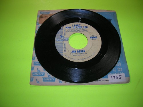 Pop 45 - Jan Berry - The Universal Coward - 1965 - Picture 2 of 2