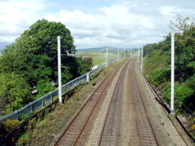 FOTO WESTKÜSTE HAUPTLINIE AM HEST BANK BLICK NACH NORDEN ENTLANG DES WEST COA