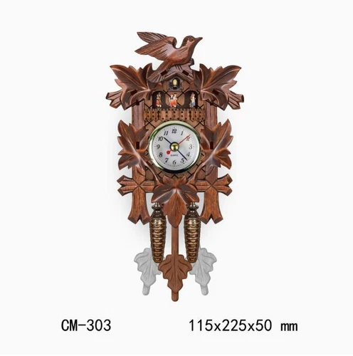 Kuckuck Wanduhr Vintage Antik Holz Hängeuhr Haus Wohnzimmer Deko - Bild 17 von 40