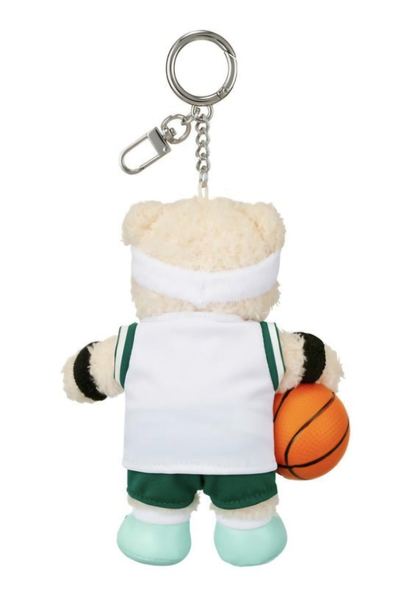 韓国スタバ★Starbucks Basketball Bearista Keychain Starbucks Korea 2024 Sport Club Basketball Bearista Keychain