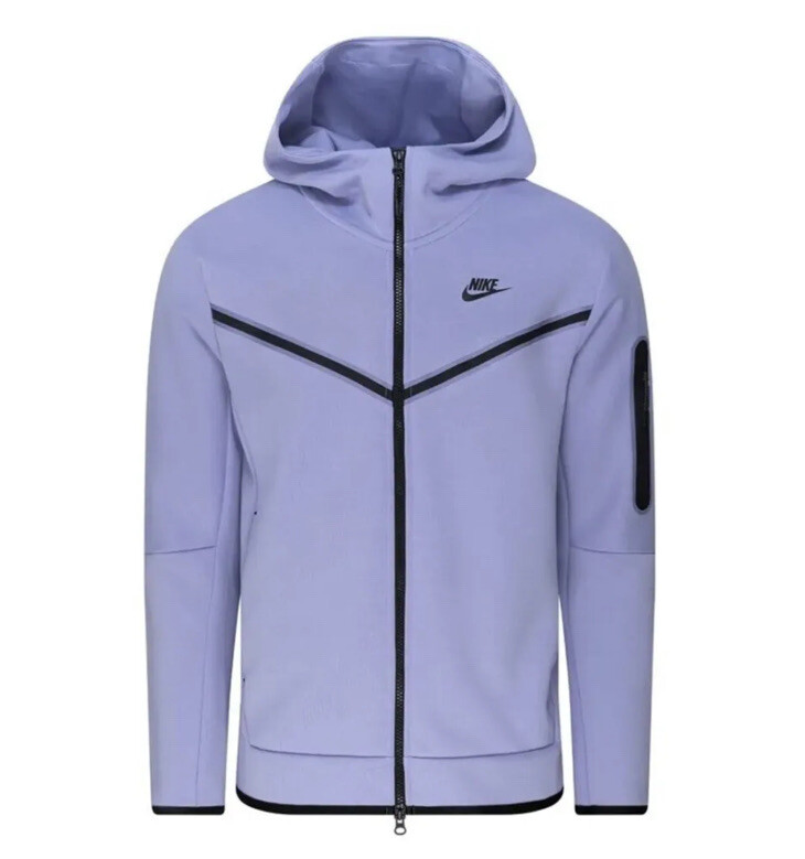 Nike Men's NSW Tech Fleece FullZip Light Thistle Hoodie CU4489569 Size 4XL eBay