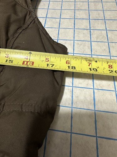 Eddie Bauer Down Puffer Vest Premium Quality Women's Small Goose Brown - Picture 13 of 14