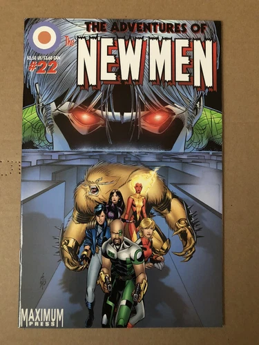 Adventures Of Newmen #22 (1996) Chris Sprouse Low Print Run Maximum Press - NM!!