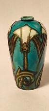 Beautiful Art Nouveau / Secessionist Blue Small MINTON Vase Nº17