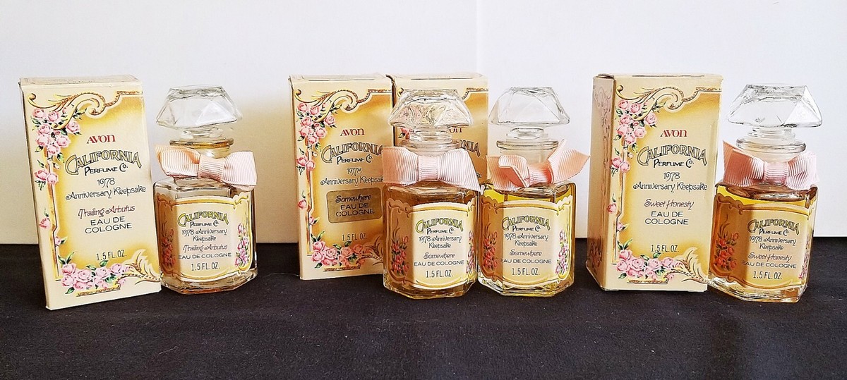 NIB Avon 1978 CALIFORNIA PERFUME Co ANN KEEPSAKE Somewhere