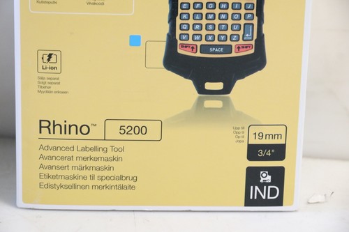 NEUF : DYMO Etiqueteuse industrielle RHINO 5200 , clavier ABC - Ref.: 80916914 - Bild 11 von 14
