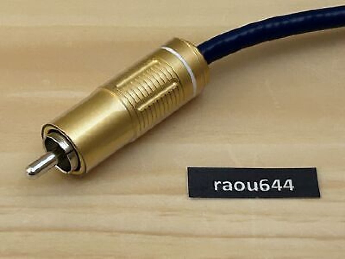 ORTOFON 6NX-TSW1010/1.2m Ultra High Purity Tonearm Cable RCA 5