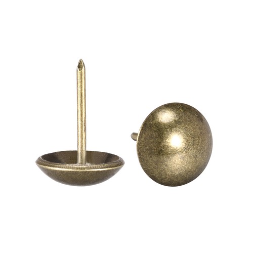 Clous à Tapisserie Antique - 20 Pièces 30mm Et 28mm Ronds Bronzés - Marque Uxcell