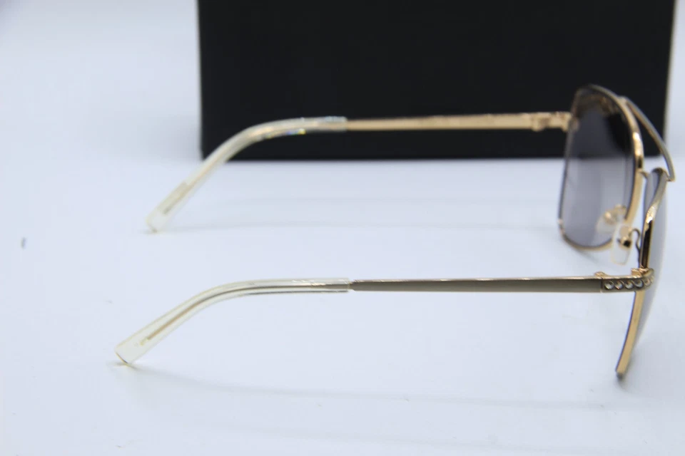 NUEVAS GAFAS DE SOL VERA WANG BRIGID TS DORADAS ESPEJADAS DEGRADADAS MARCOS AUTÉNTICOS 57-14 Foto 4 de 4