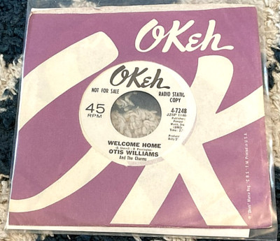 Otis Williams: Welcome Home/I Got Loving 45 Okeh PROMO soul VG
