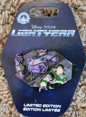 Disney Toy Story Pixar Buzz Lightyear And Zurg Pin New LE 5000 Pin