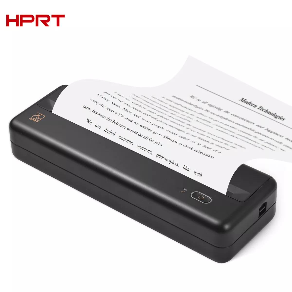 HPRT MT810 A4 Portable Paper Printer Thermal Printing Connect W8G3