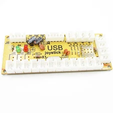 No Delay USB Encoder push buttons Arcade MAME Controls &PC to Joystick
