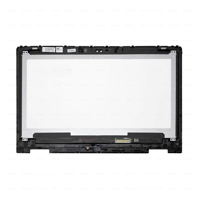 LCDOLED Replacement 13.3 inches FullHD 1080P B133HAB01.0 NV133FHM-N41 LCD Display Touch Screen Digitizer Assembly Bezel for Dell Inspiron 13 P69G P69G001 (Curved Bezel - 40 Pins Connector