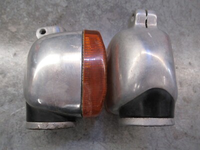 BMW Airhead Pair OEM Aluminum Turn Signals w Reflectors r50/5 r60/5 r75 ...